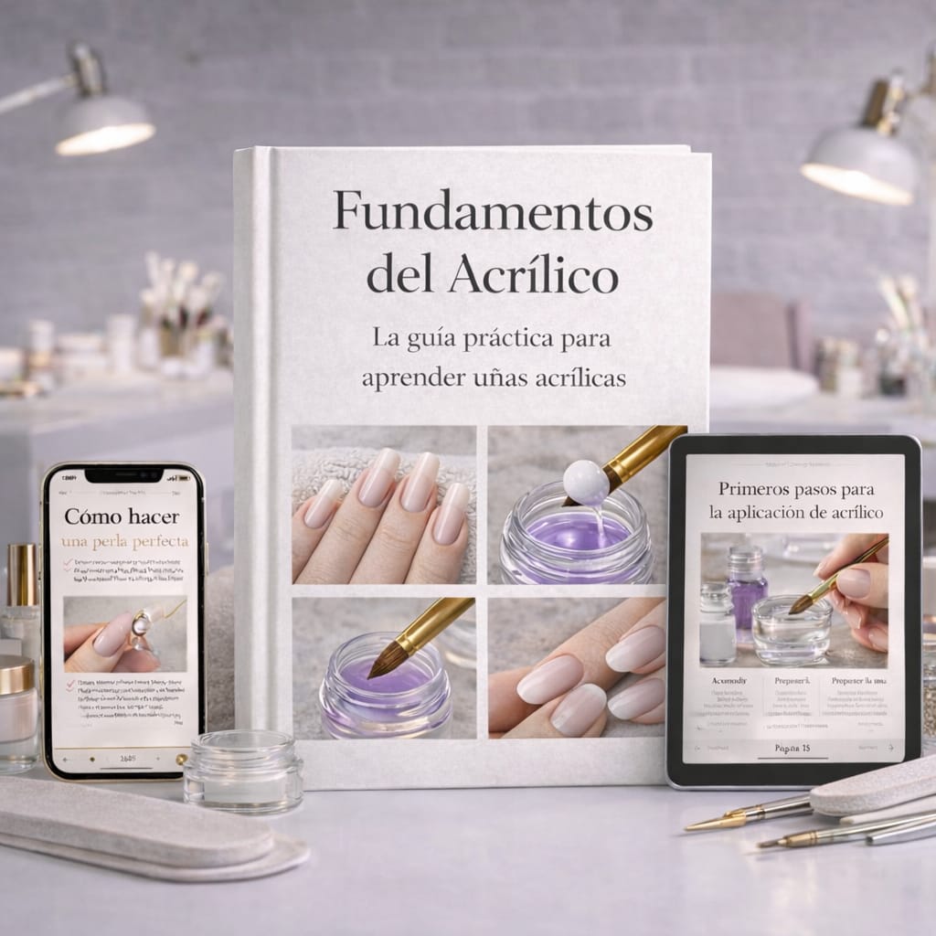 GUÍA PRÁCTICA DE ACRÍLICO+ 5 Bonos de regalo
